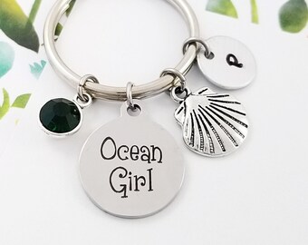 Sea Shell Keychain - Ocean Lover Keychain - Seashell Keychain - Ocean Keychain - Beach Keychain - Sea Soul Keychain - Beach Wedding