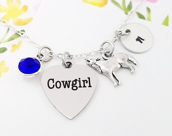 Howling Wolf Necklace - Cowgirl Necklace - Country Gal Necklace - Wolf Jewelry - Cowgirl Gift - Cowboy Necklace - Wolf Jewelry