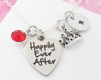 Crown Necklace - Fairy Godmother Necklace - Happily Ever After Necklace - Fairy Tale Necklace - Princess Jewelry - Goddaughter Gift