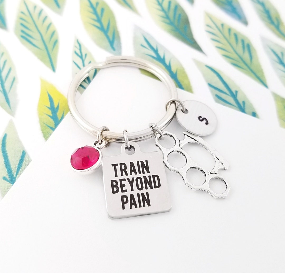 Brass Knuckles Keychain Fighter Keychain Boxer Keychain Etsy