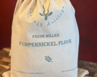 Harina de pumpernickel recién molida PESO NETO 48 OZ (3 LB) 1,36 kg