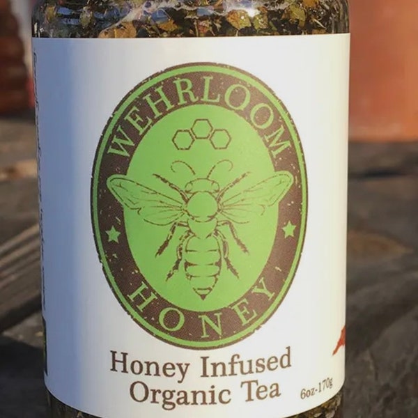 Honey Infused Organic Green Tea with Lemon & Ginseng