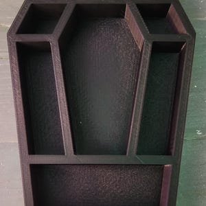 Mini Coffin Shelf - Black