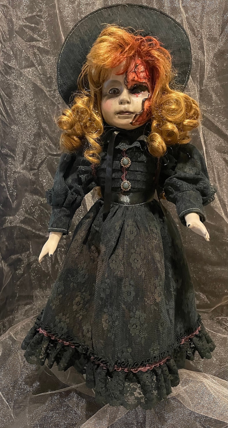 Creepy Dollscary Dollgross Doll Horror Doll Creepy Doll Etsy