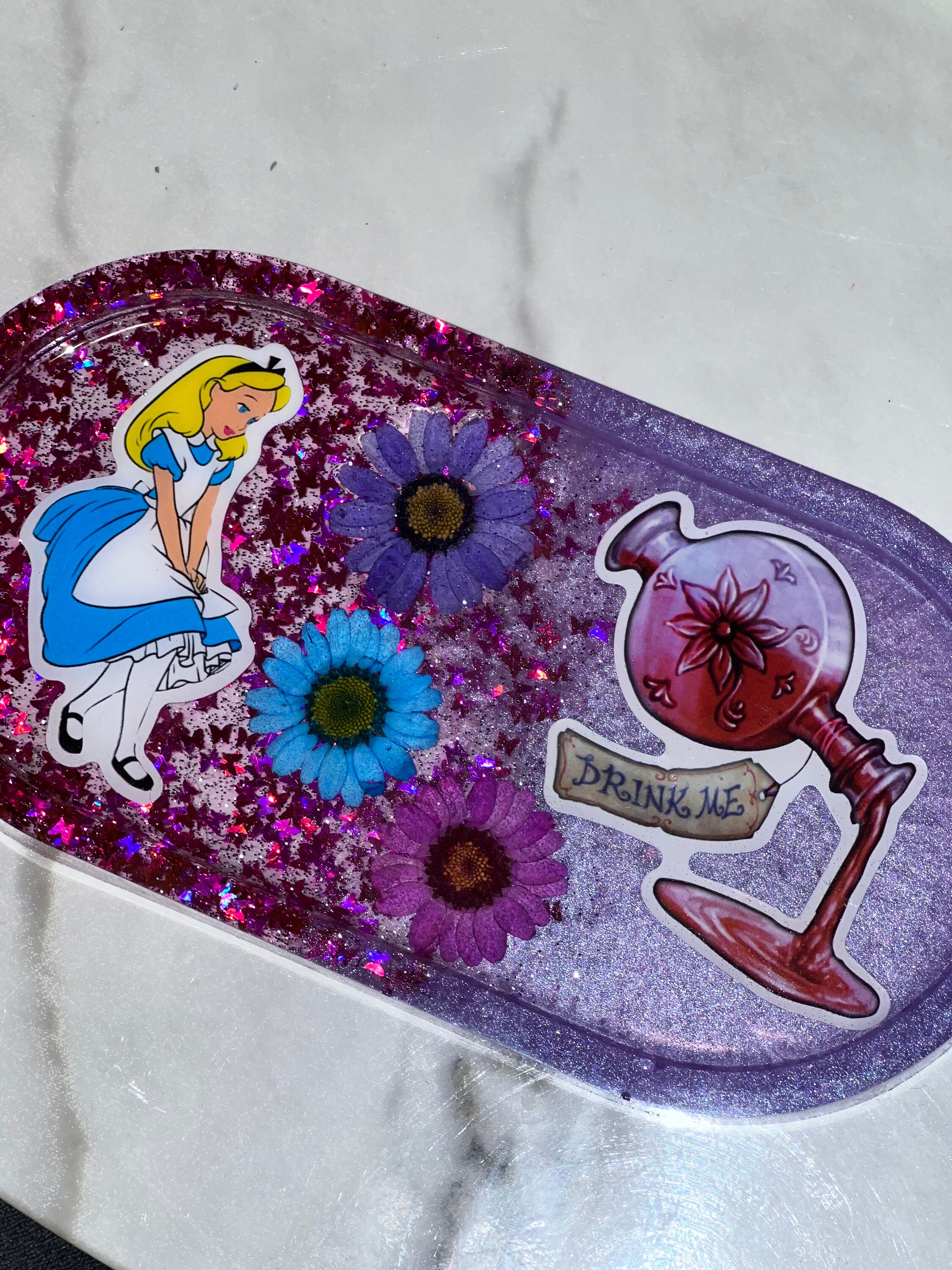Alice in Wonderland Tray Etsy