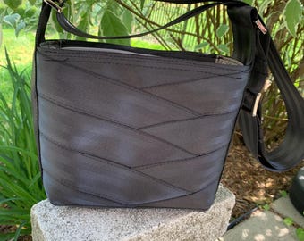The Crossbody Sling Seat Belt Bag in Black