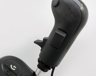 Pomo de palanca de cambios de juego (ETS/ATS) con freno Jake para simulador de camión. Palanca de cambios SKRS tipo 3 botones para palanca de cambios Logitech G923 G920 G29 G27 G25