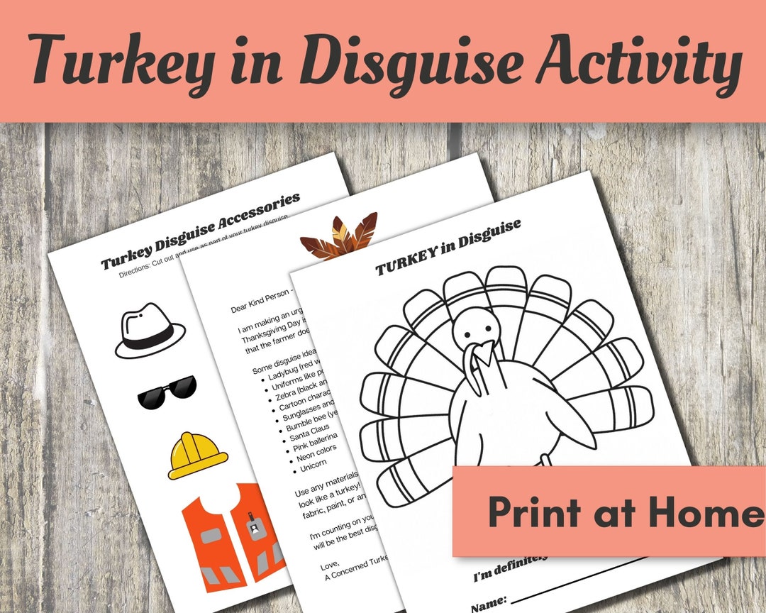 Turkey in Disguise Activity