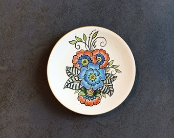 Decorative Plate | Hand painted Turkey | Wall Art Home Decor | Turkey Decor Wall Hangings | Decorative Plates For Hanging | Pottery Hanging