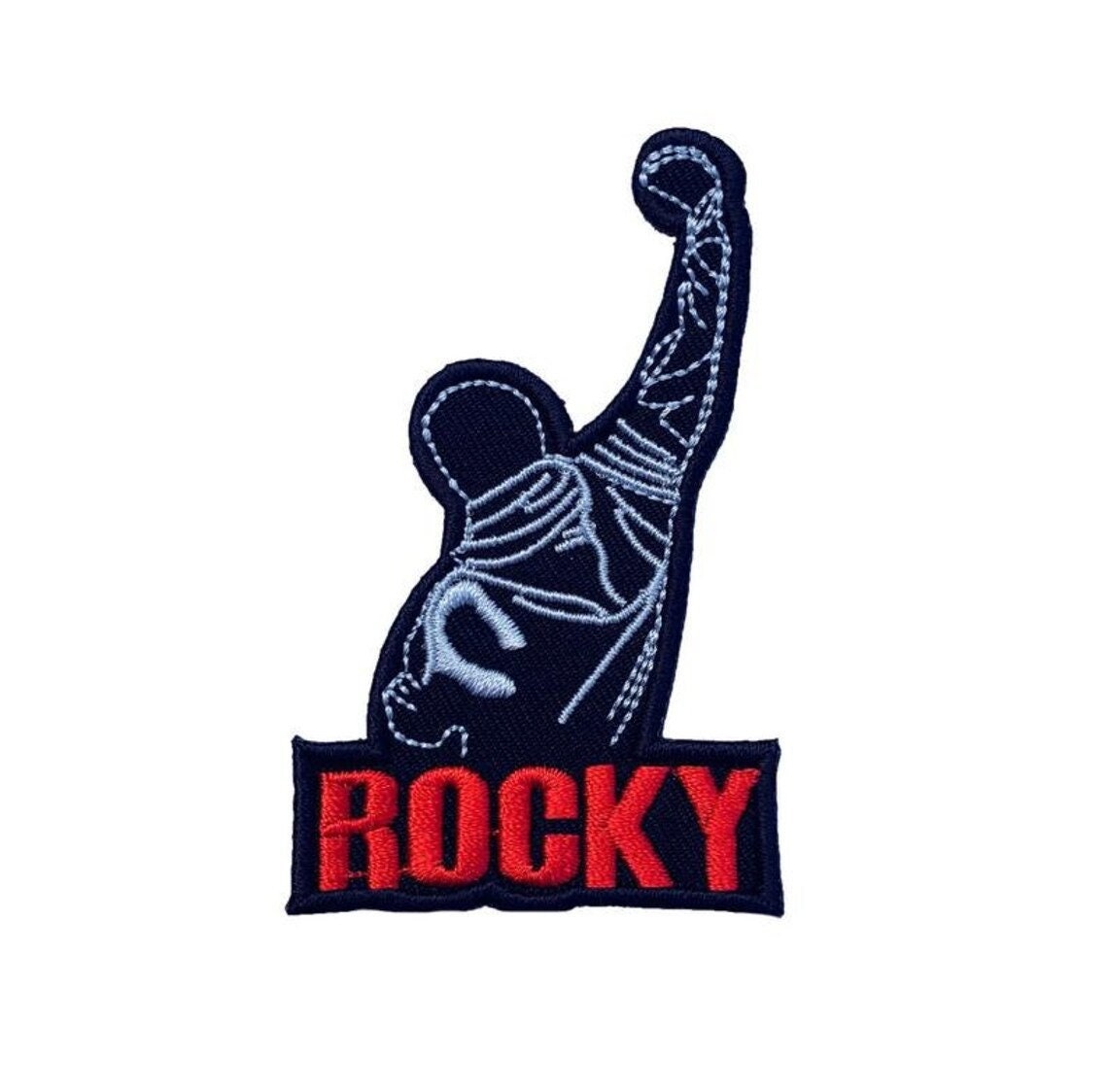 Rocky Balboa Patch Iron-on Badge Movie Costume Sly Stallone Boxing GIFT 3 Inch 