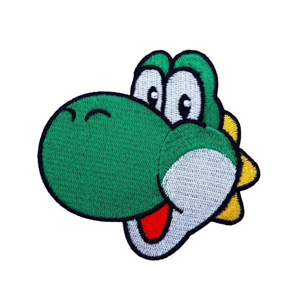 Yoshi Face Patch 3 Inch Dinosaur Embroidered Iron or Sew on - Etsy Finland Yoshi Face Patch 3 Inch Dinosaur Embroidered Iron or Sew on - Etsy Finland