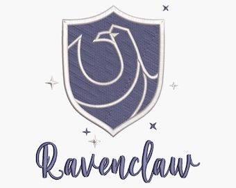 Fichier de broderie emblème de la maison Serdaigle (dst, exp, hus, jef, pes, sew, vp3, xxx)