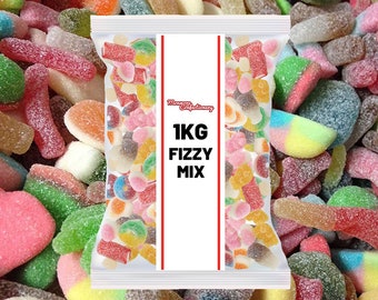 1kg Fizzy Pick n Mix Selection - Free Delivery - Retro Sweets Pick N Mix Sweets