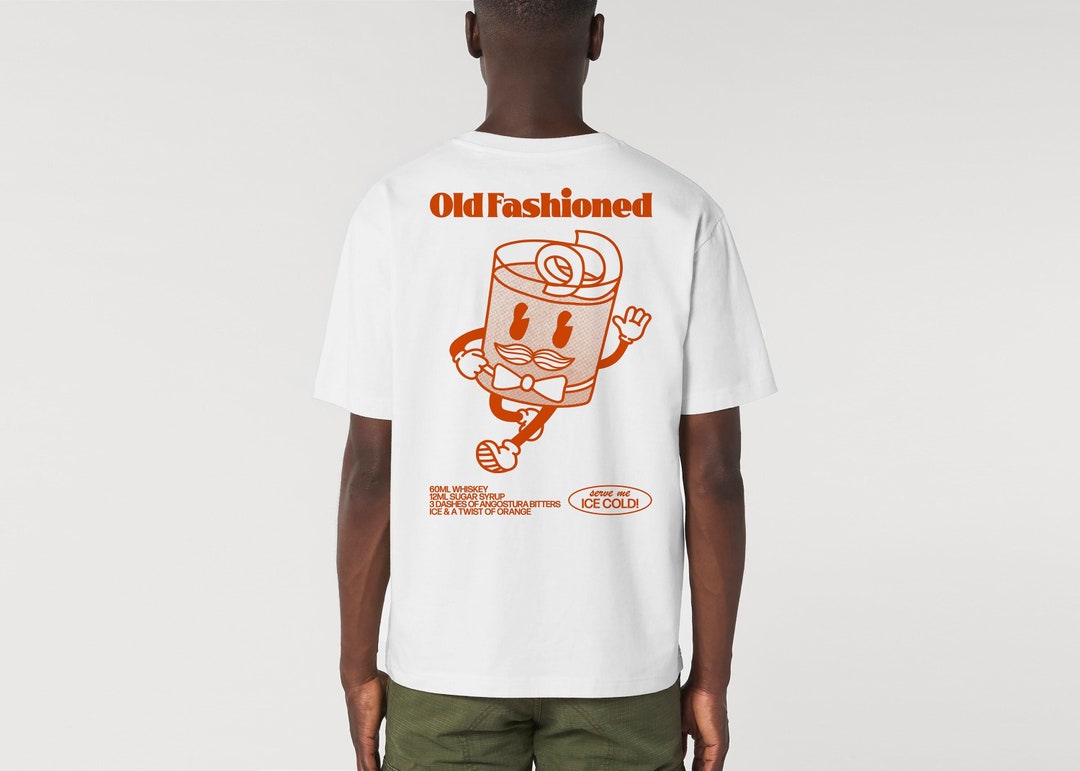 OLD FASHIONED T Shirt Unisex T Shirt Cocktail T Shirt Graphic T Shirt