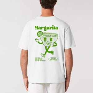 T-Shirt MARGARITA | Unisex T-Shirt | Cocktail-T-Shirt | T-Shirt | Retro Cartoon-T-Shirt | Ästhetisches T-Shirt | Margarita Geschenk