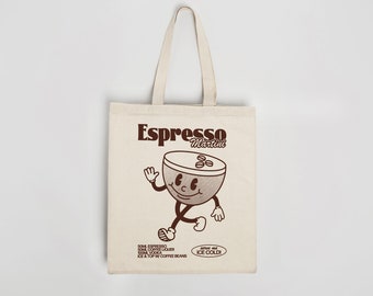 Hot & Fresh Coffee Tote Bag  Official Goodie Works Merch
