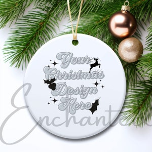 Christmas Mockup Christmas Ornament Mockup Ornament Mock up Bundle Mockup Christmas Mock ups Christmas Mock up Round Ceramic Ornament