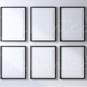 Wall Art Mockup Home Interior Frame Mockup Boho Wall Art Mockup Vertical Wood Frame Mockup 4 Frame Mockup
