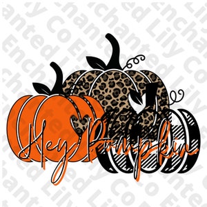 Hey Pumpkin png, Fall Sublimation Designs Downloads, Thanksgiving Sublimation Design,Digital download, Leopard Pumpkin Fall png,Pumpkin Png