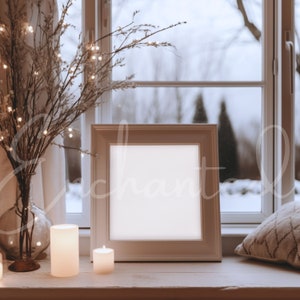 Wall Art Mockup Home Interior Frame Mockup Boho Wall Art Mockup