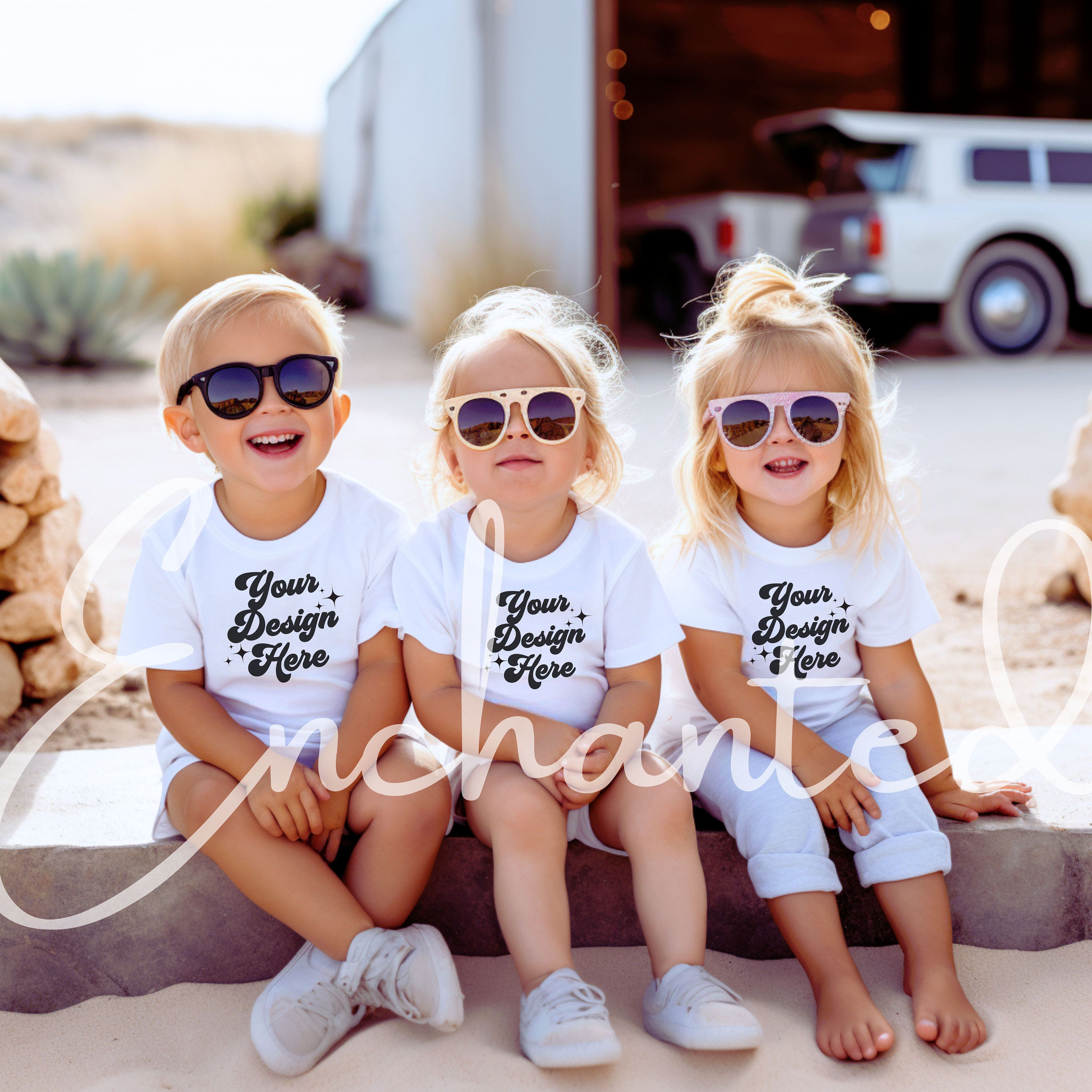 Kids Bella Canvas 3001T White T-Shirt Mockup Kids T-Shirt Mockup Kids TShirt Mockup Kids Outdoor Mockup Toddler Mockup Summer Mockup Spring