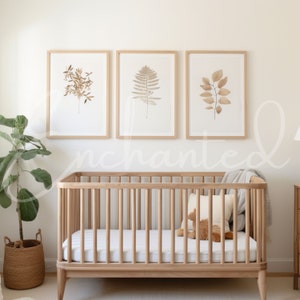 Wall Art Mockup Home Interior 3 Frame Mockup Boho Wall Art Nursery Mockup