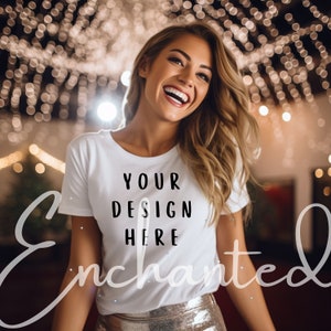 White Shirt Mockup Bella Canvas Mockup Bella Canvas 3001 Mock Up White Shirt Mock Up White TShirt Mockup Fall Mockup Fall Mock Up Model Mock