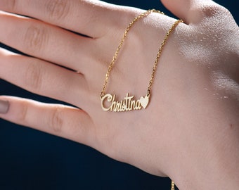Design Name Necklace - Etsy Australia
