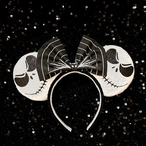 Double Sided Jack And Sally Ears