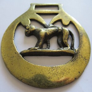 Antique Horse Brass Chained Monkey Dukes Of Leinster