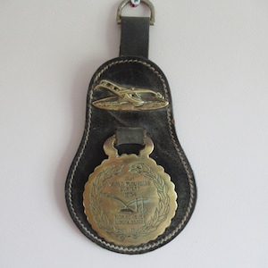 Vintage Horse Brass: 1984 World Ploughing Contest Souvenir