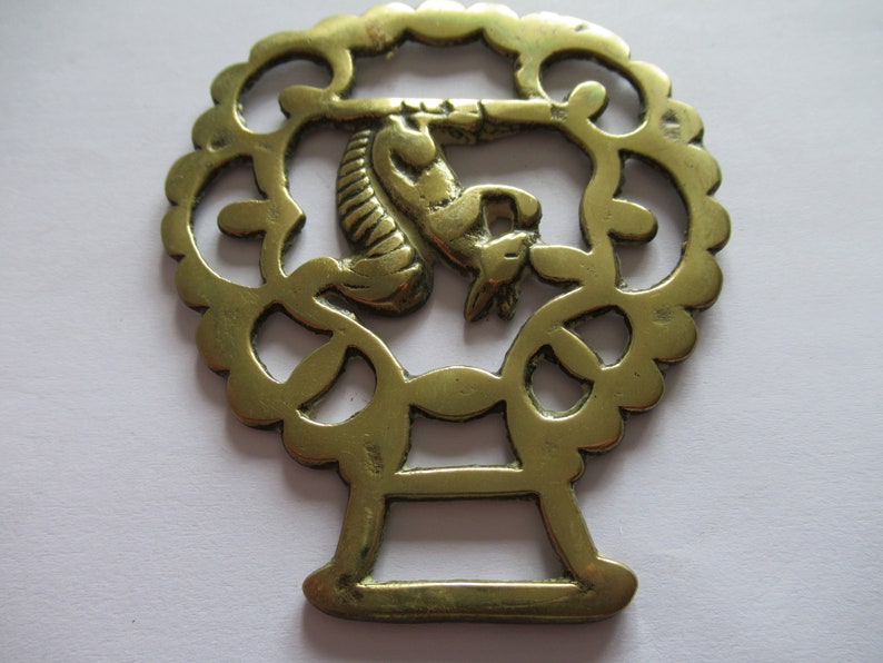 Vintage Squirrel Horse Brass Etsy