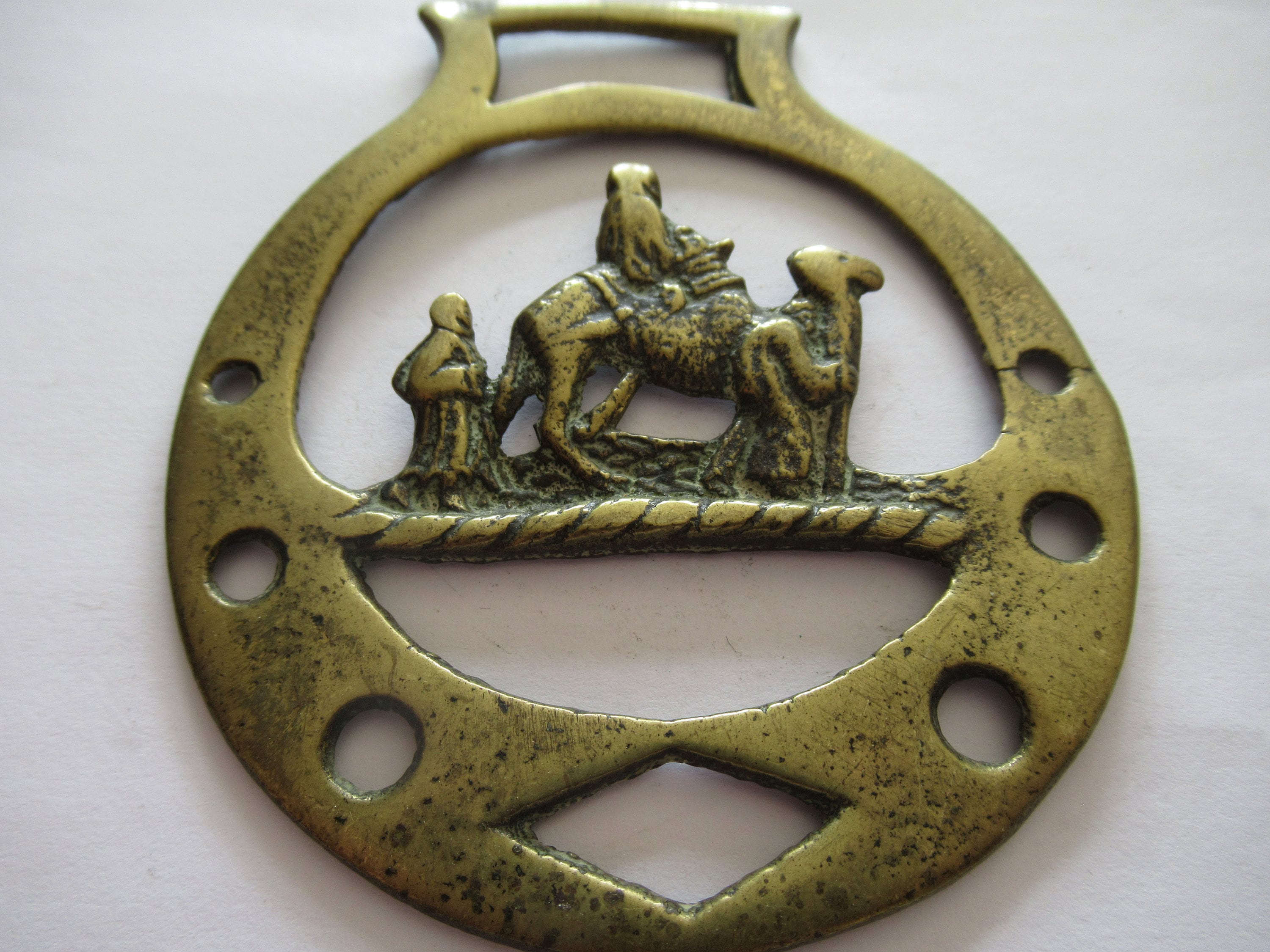 Antique Three Wise Men Camel Christmas the Flight to Egypt Horse Brass  Horse Harness Medallion Tack With Getts on Reverse -  Canada