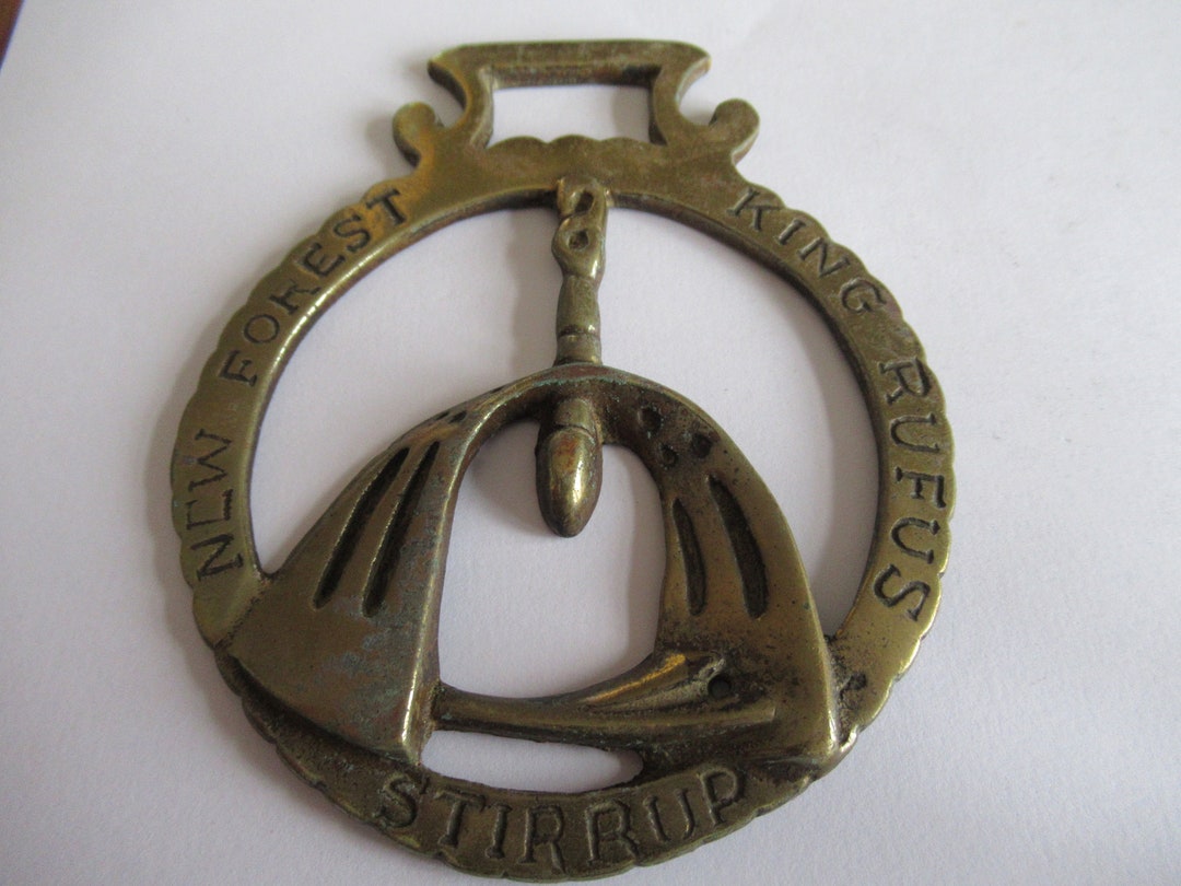 Vintage King Rufus Stirrup New Forest Horse Brass Protection Etsy UK Vintage King Rufus Stirrup New Forest Horse Brass Protection Etsy UK