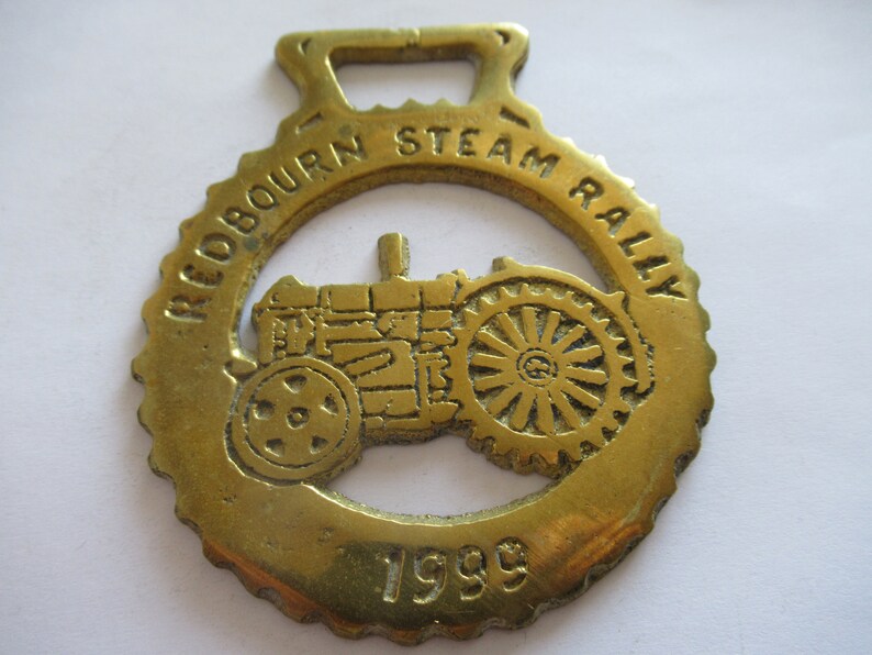 Vintage Horse Brass Redbourne Hertfordshire Steam Rally 1999 Fair