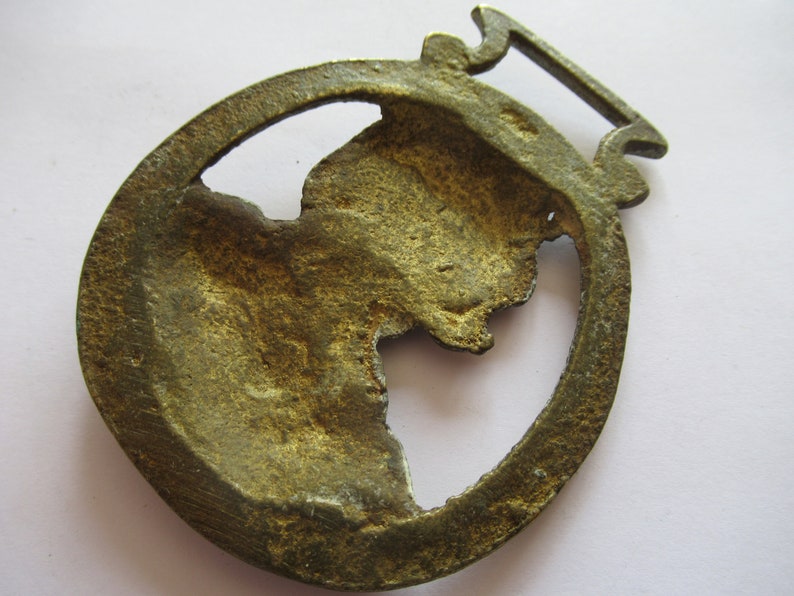 Vintage Horse Brass William Shakespeare Etsy