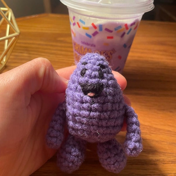 Grimace Crochet Pattern Etsy