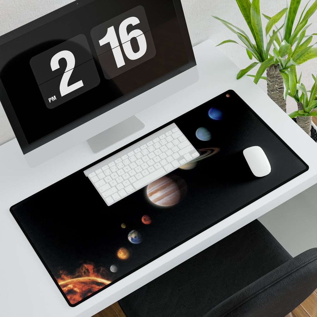Solor System Desk Solar System Desk Mat - Etsy