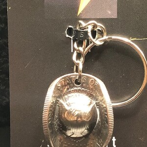 Half Dollar Cowboy Hat Key Chain