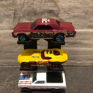 Hot Wheels, Matchbox, 1/64th scale 3 car Display