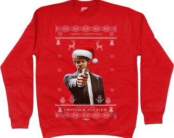 pulp fiction christmas shirt