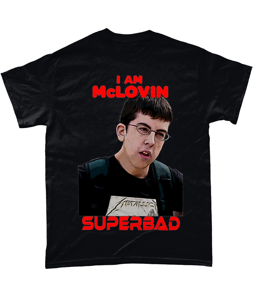 Mclovin T Shirt i Am Mclovin From the Movie Superbad Etsy UK
