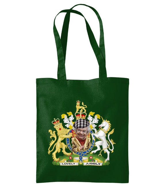 QUEEN JUBBLY Royal Crest Platinum Jubilee Tote Bag | Etsy