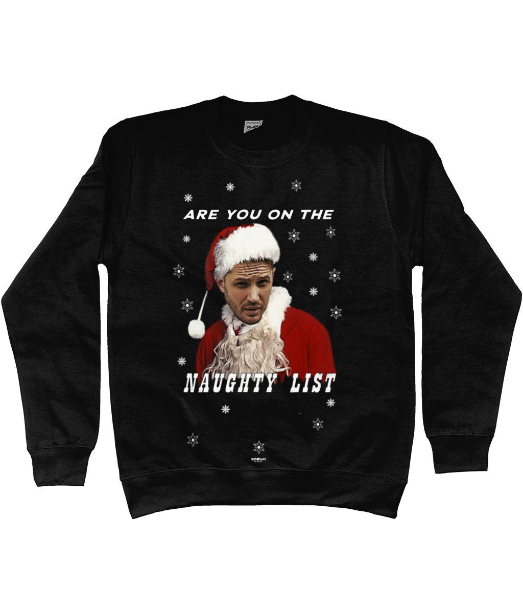 Naughty Nice Christmas Sweater - Etsy UK