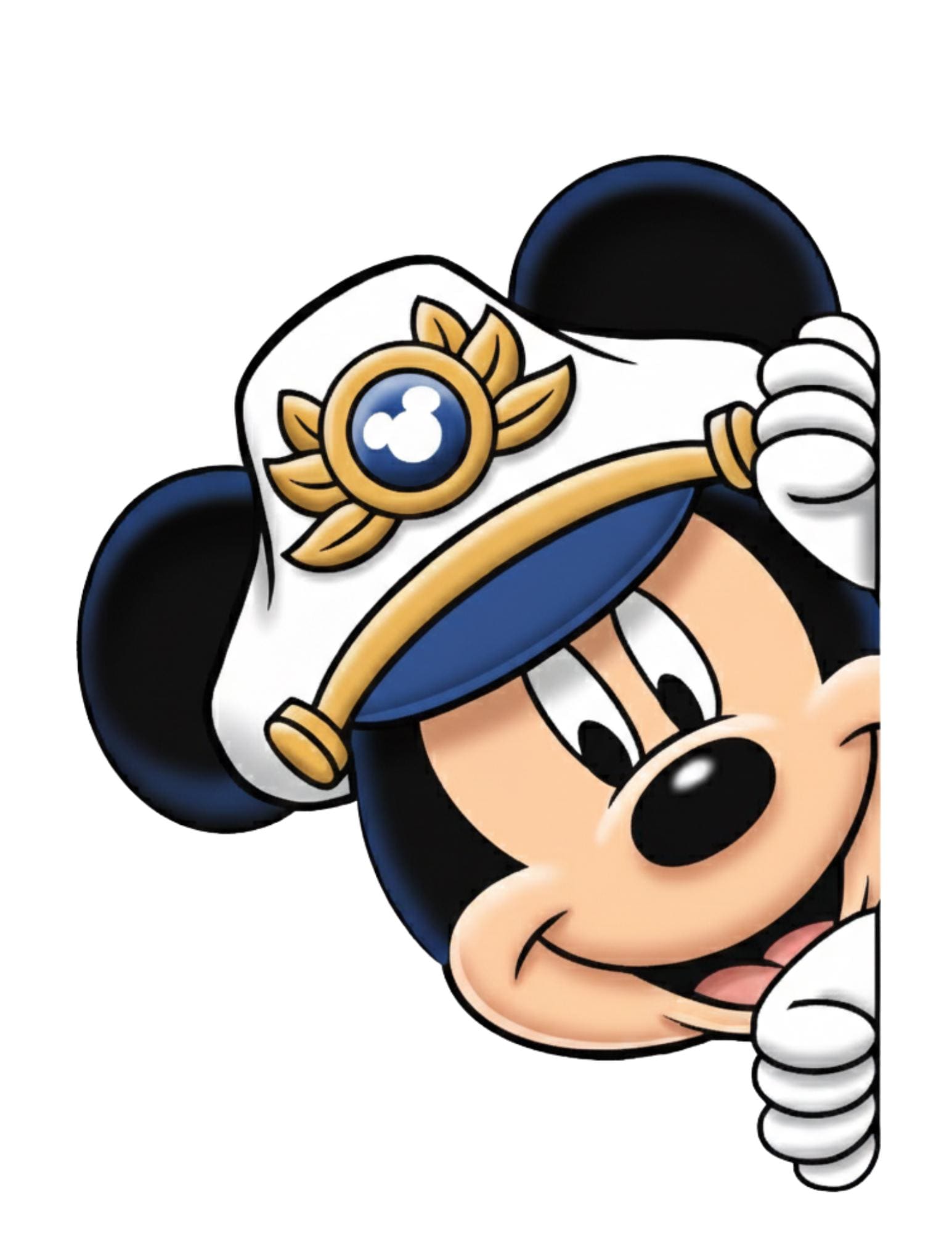 ディズニークルーズ船ドアキャプテンマグネット – ミッキー、ミニー