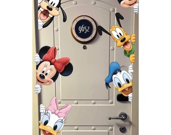 ディズニークルーズの客室ドア用マグネット（パーソナライズ）
