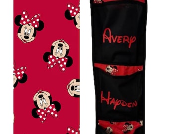 Minnie Mouse Fish Extender |Disney Cruise | Cruise Door Organizer Pixie Dust or Fish Extender Door Decoration Personalize embroidered or HTV