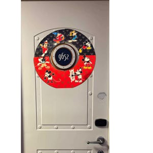 Disney Cruise Bullauge Lichtrahmen mit Fernbedienung LED-Lichter - 4-teilige dekorative Abdeckung (nicht für Wish oder Treasure Ships)
