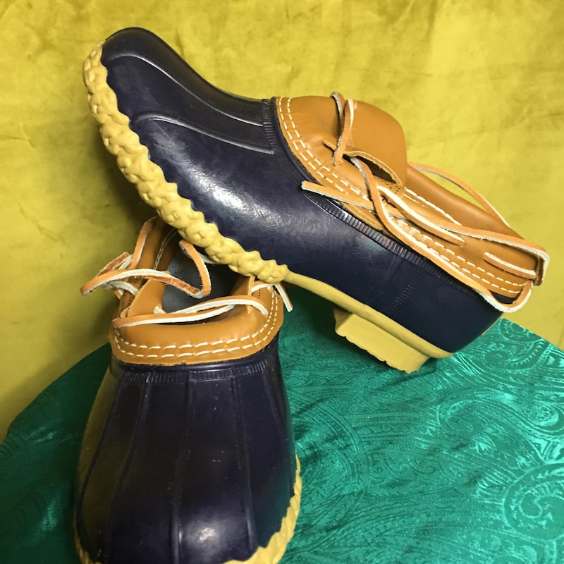low cut duck boots