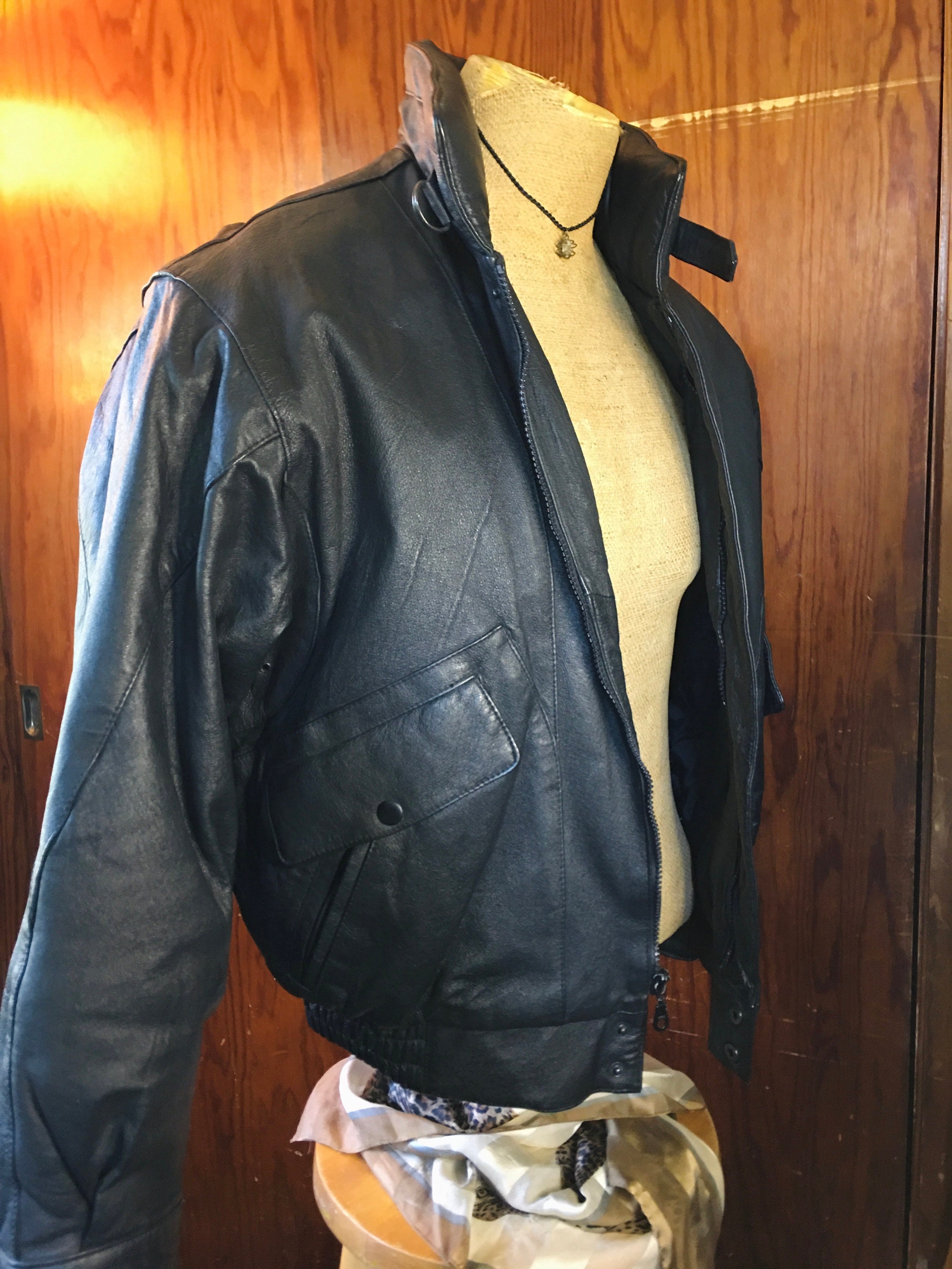 Vintage // Leather Jacket // MM